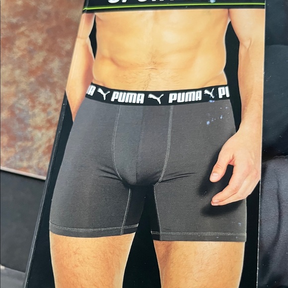 PUMA Sportluxe Black Boxer Briefs - 5 Pack NWT - Picture 3 of 8